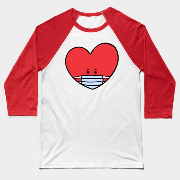 Masked Tata Baseball T-Shirt by Oricca